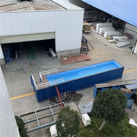Piscina container de 40 ft